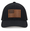 Richardson 112 American Flag Leather Patch Hat 🇺🇸