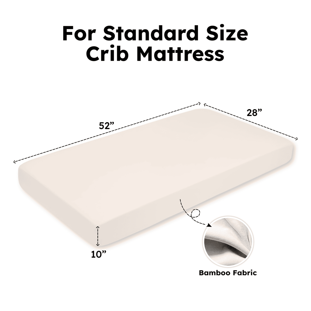 Bamboo Crib Sheet in Sage Green