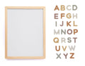 Alphabet Magnet Play Set and Whiteboard Bundle